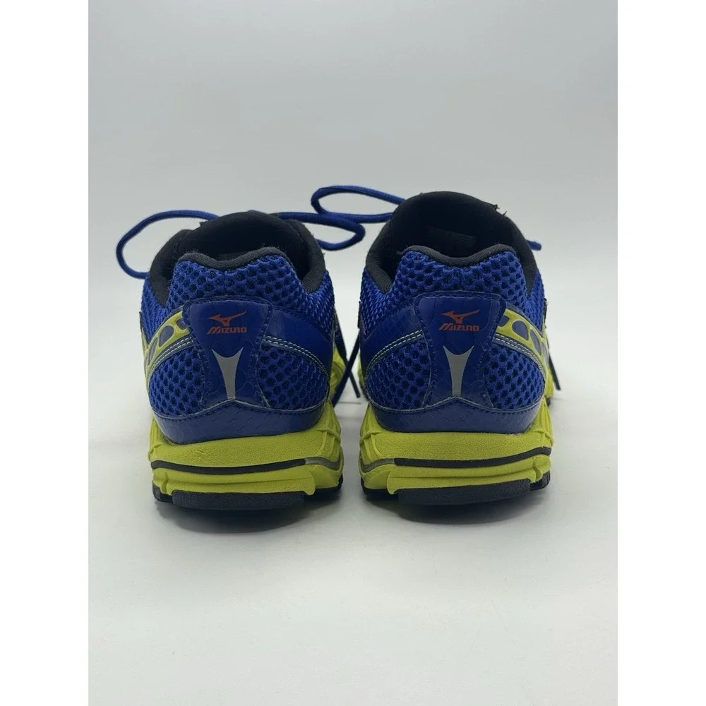 Mizuno Men's Wave Ascend 7 Trail Running Shoe Blue Orange Green Size 10